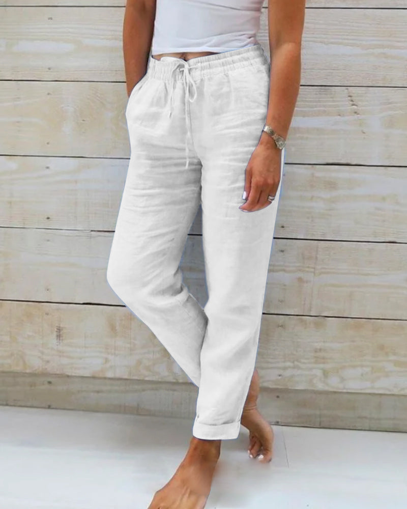 SUSAN - Lightweight Elastic Pants