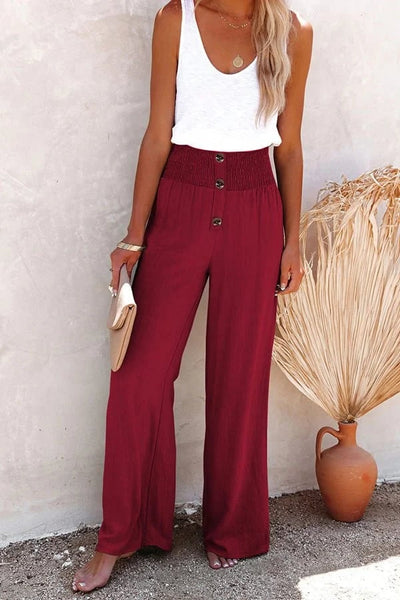Riana™ - Relaxed High-Waisted Pants