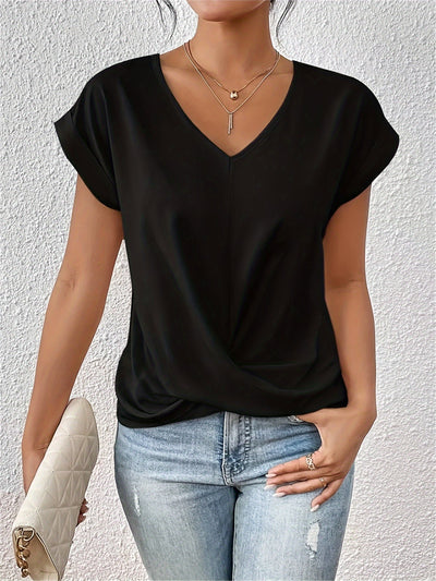 Thandi | Casual T-shirt with Flattering Heart Neckline 1 + 1 Free!