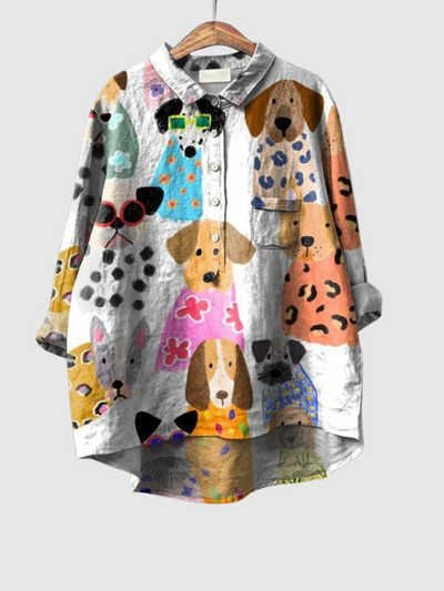 Alma™ | Artistic Oversized Shirt