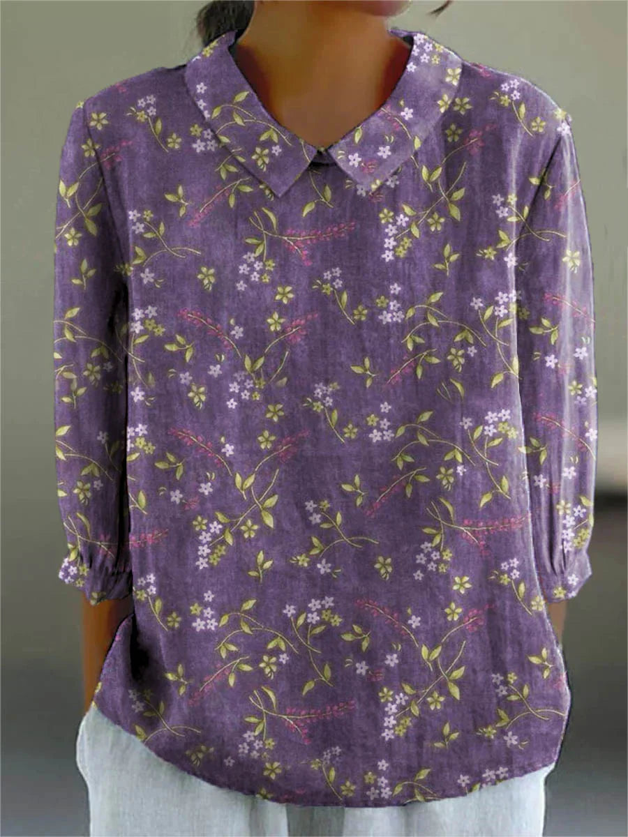 Violette – lavender country blouse